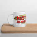 Nothing Is Impossible White glossy Tea Mug - Marjan Design Store